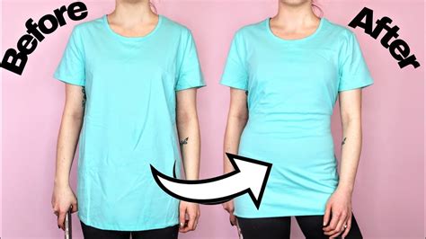how to make a big shirt smaller